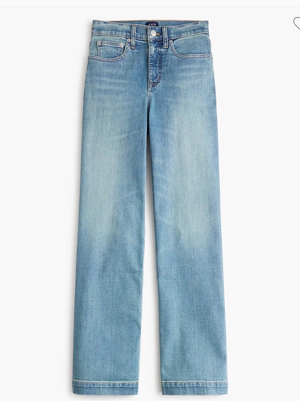 J. Crew Factory Classic wide-leg jean in all-day stretch